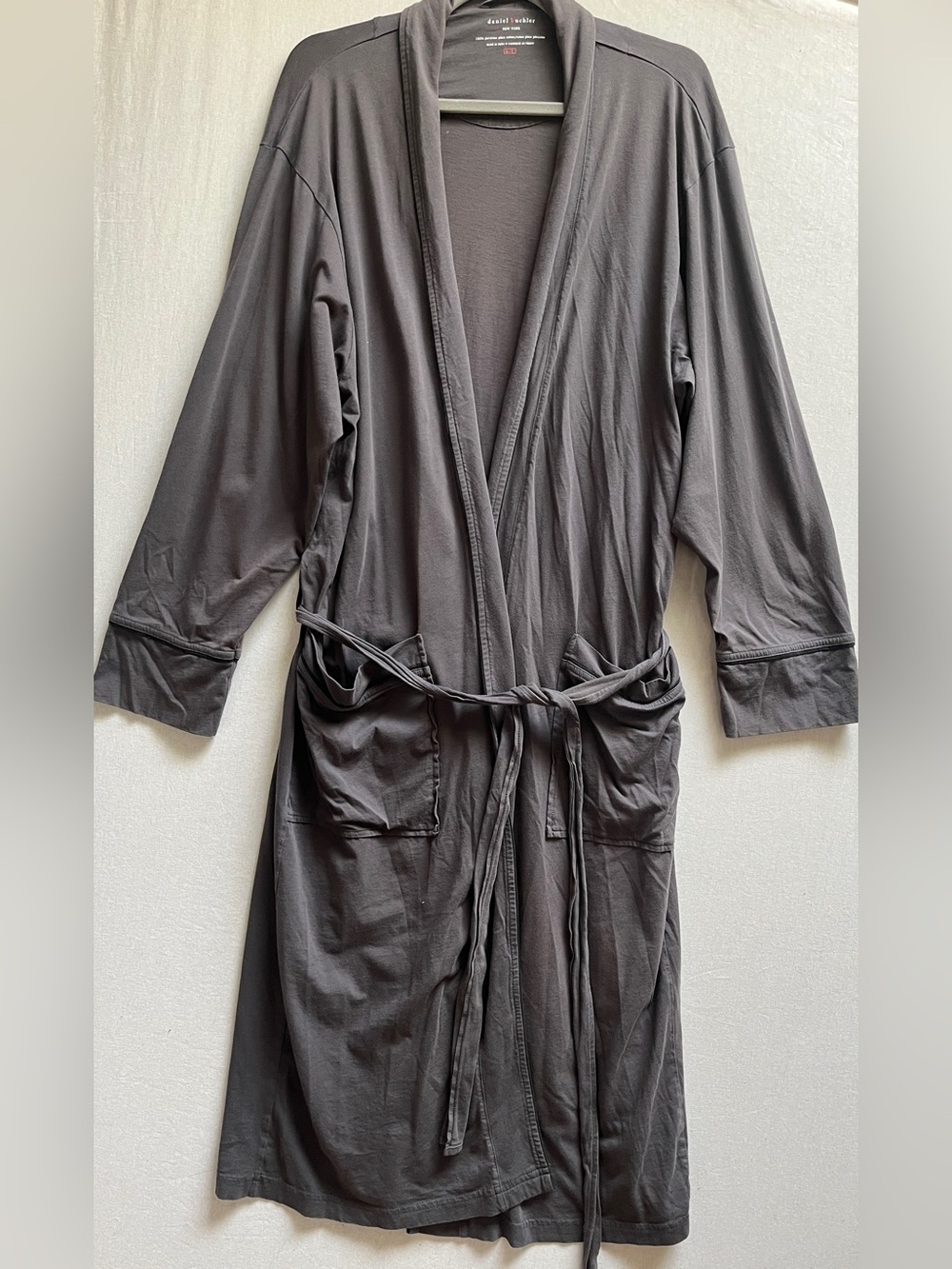 Daniel Buchler Peruvian Pima Cotton Robe Loungewear L